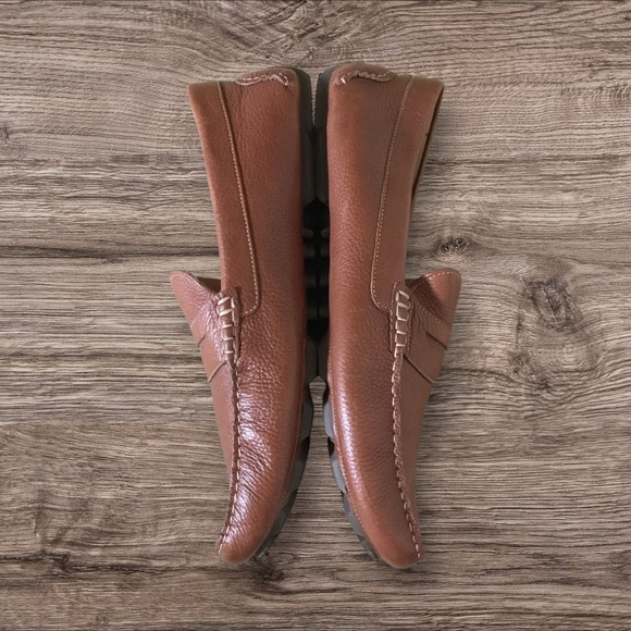 Nordstrom Leather Brown Loafers main image 12